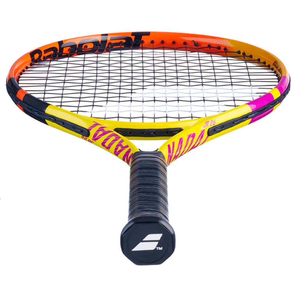 Babolat Pure Aero Nadal 245gm JUNIOR 26 STRUNG With Cover Yellow