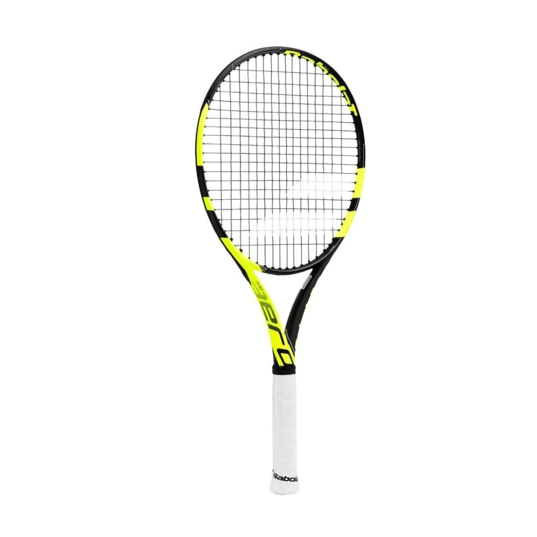 Babolat Pure Aero Graphite Composite 240gm JUNIOR 25 STRUNG Black