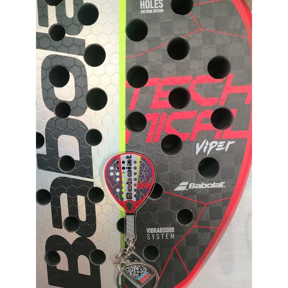 Babolat Technical Viper Padel Racket Keychain Padel Gear Sports Shop