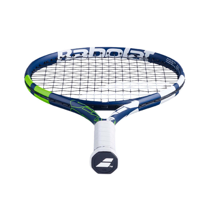 Babolat Drive Junior 24 Strung CV bleu vert blanc Tennis Racket