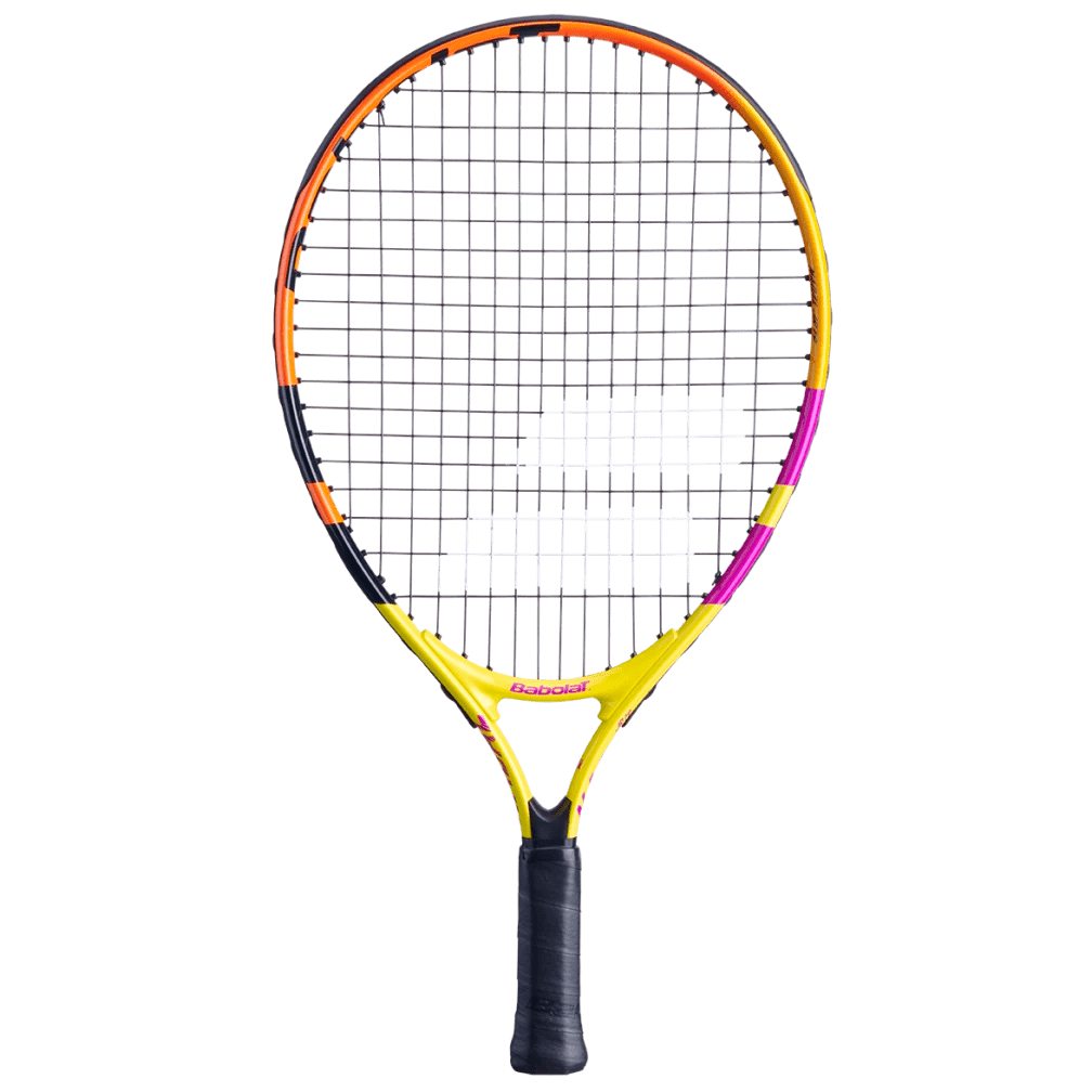 Babolat Pure Aero Nadal 180gm JUNIOR 19 STRUNG With Cover Yellow