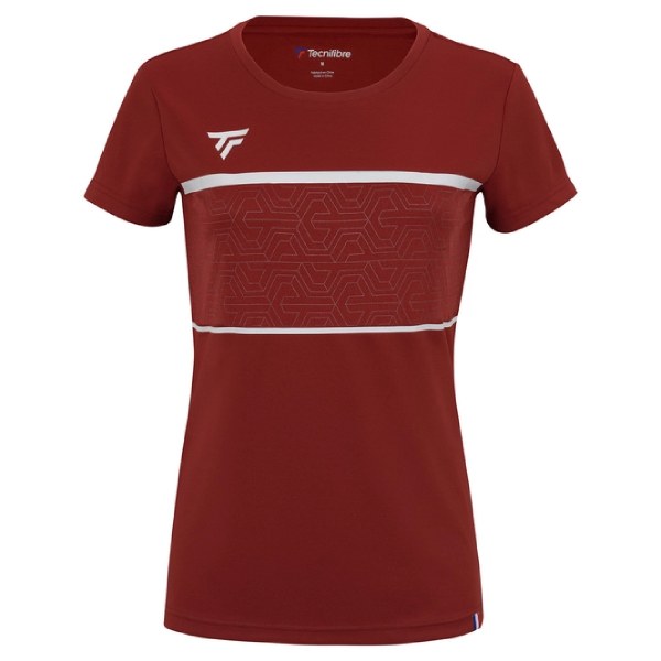 Tecnifibre Team Tech T-shirt Cardinal Woman WS