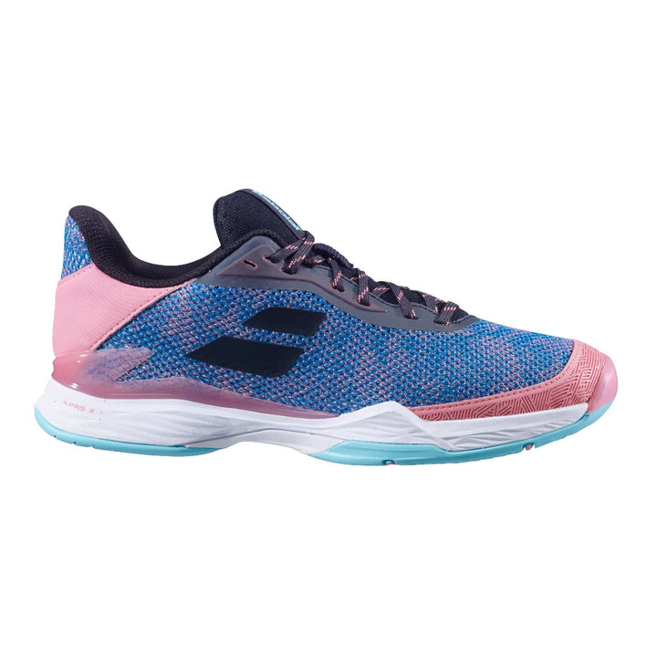 Babolat Jet TERE All Court Juniors & Ladies Blue Pink Tennis Shoes