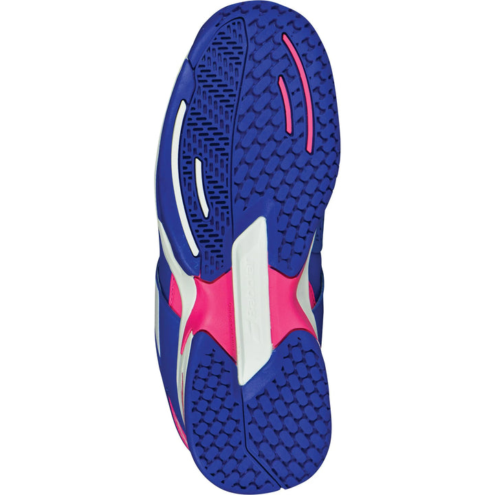 Babolat Propulse All Court JUNIOR & Ladies Pink Blue Tennis Shoes