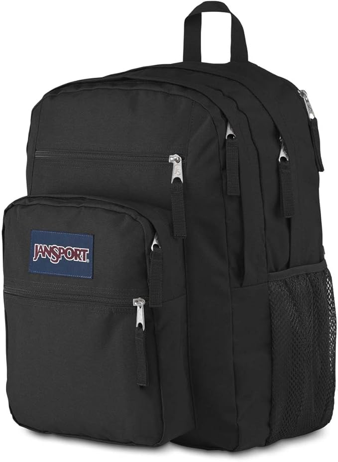 JanSport Big Student Black Backpack WS