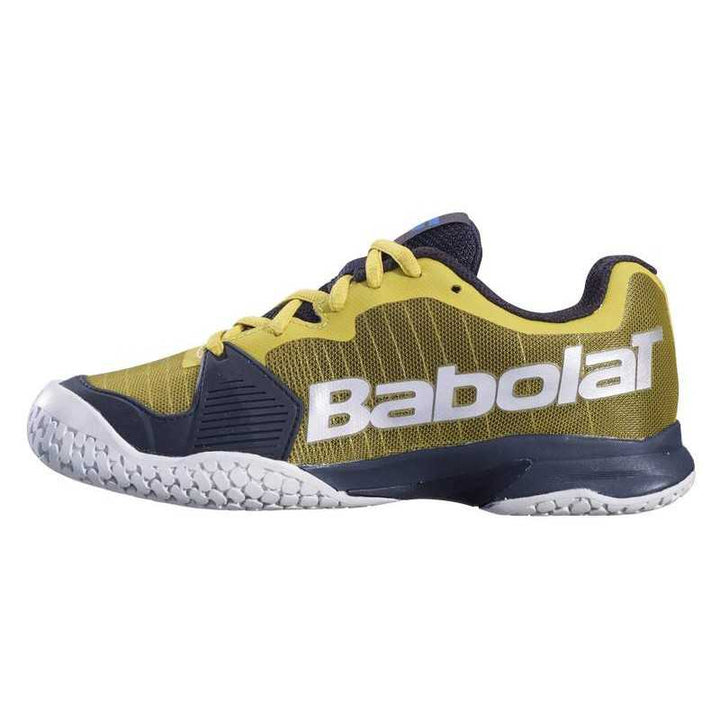 Babolat Jet All Court Junior Dark Yellow Black Tennis Shoes