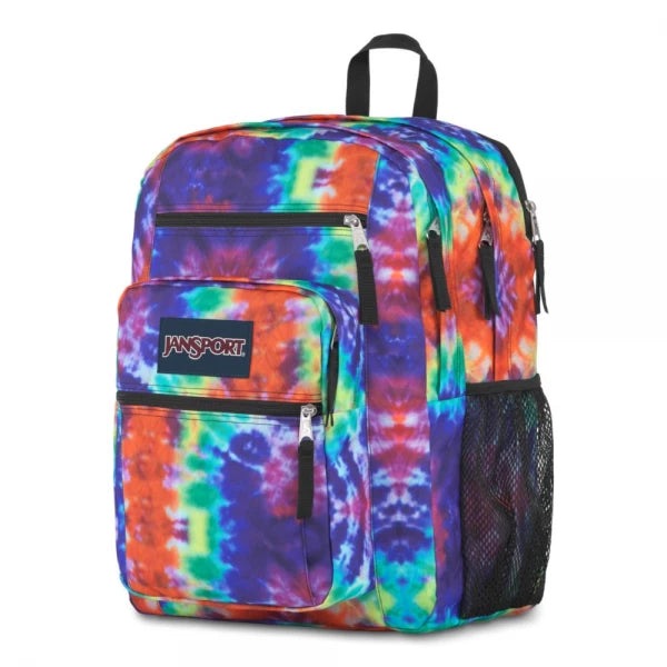 JanSport Big Student Red/Multi Hippie Days Backpack WS