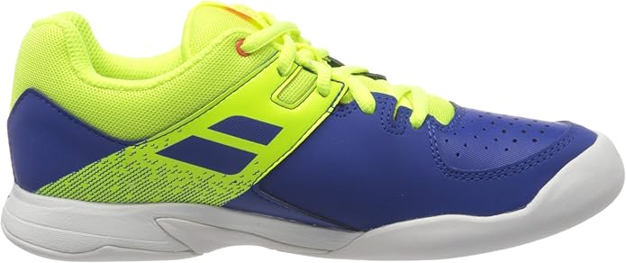 Babolat Pulsion Indoor Kids & Women Yellow Blue Handball Volleyball Tennis Shoes