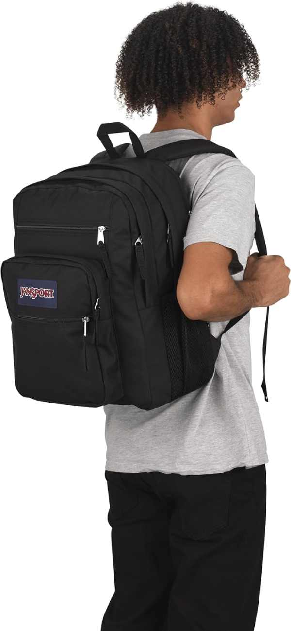 JanSport Big Student Black Backpack WS