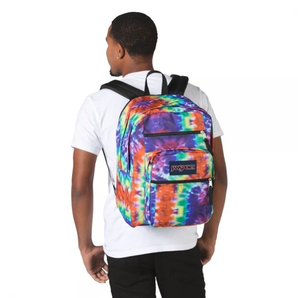 JanSport Big Student Red/Multi Hippie Days Backpack WS