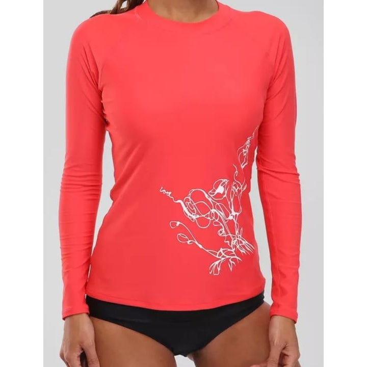 PG Women Elastic Comfortable Rash Guard Sun Protection for Water Sports WS