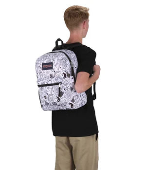 Jansport Cross Town Plus Broken Broadcast Backpack WS