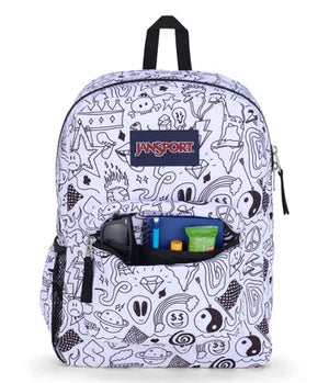 Jansport Cross Town Plus Broken Broadcast Backpack WS