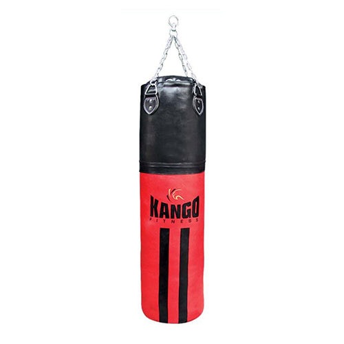 Kango Martial Arts Leather Boxing MMA Red Punching Bag WS