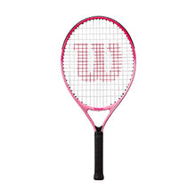 Wilson Burn Pink 180gm JUNIOR 21 STRUNG With Half Cover Tennis Racket WSتحميل الصورة في عارض المعرض 

