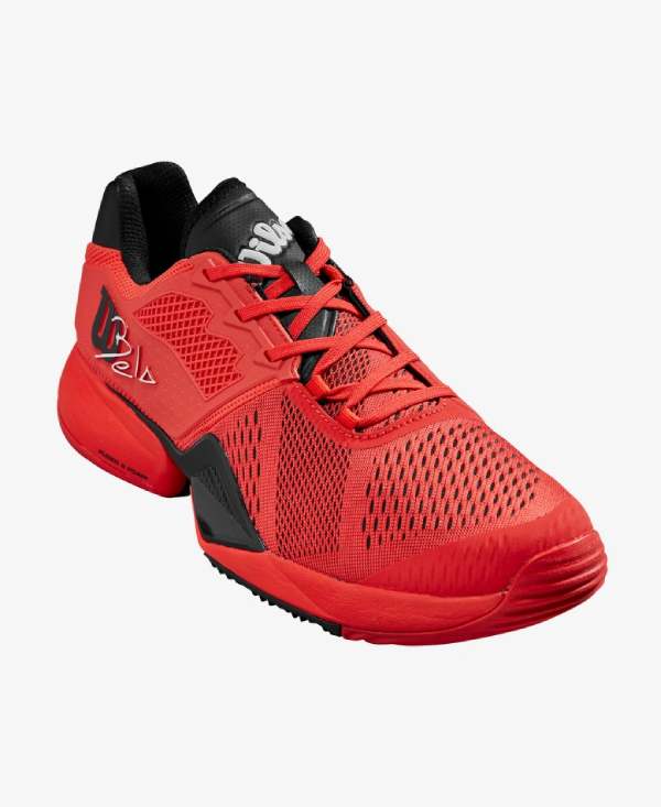 Wilson Bela Tour Tennis Shoes Red Black Tennis & Padel Shoes WS