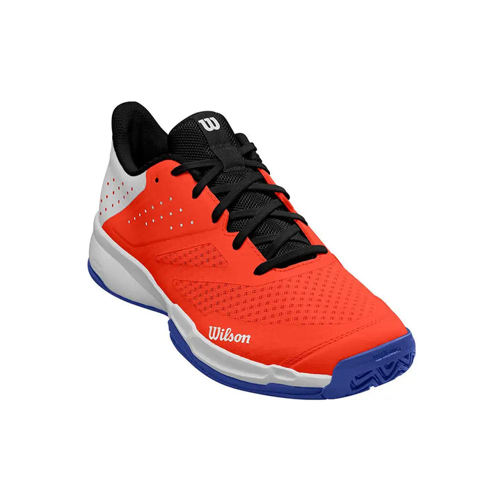 Wilson Kaos Stroke 2.0 Orange White Tennis & Padel Shoes WS