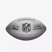 Wilson NFL The Duke Metalic Edition American Football Official Ball WSتحميل الصورة في عارض المعرض 
