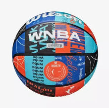 Wilson WNBA Heir DNA Size 6 Outdoor Blue Orange Basketball WSتحميل الصورة في عارض المعرض 
