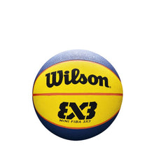 Load image into Gallery viewer, Wilson FIBA 3x3 Size 3 Mini Rubber Basketball WS
