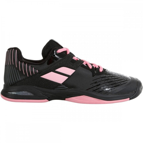 Babolat Propulse All Court JUNIOR & Ladies Black Pink Tennis Shoes