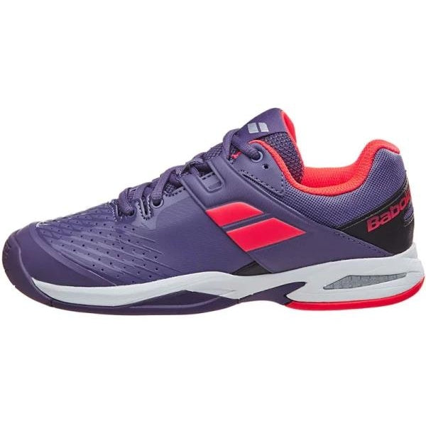 Babolat Pulsion All Court Kids & Women Violet Rose Handball Volleyball Tennis Shoes