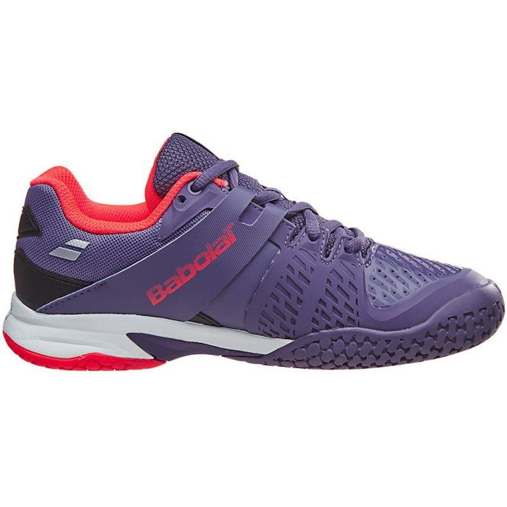 Babolat Pulsion All Court Kids & Women Violet Rose Handball Volleyball Tennis Shoes