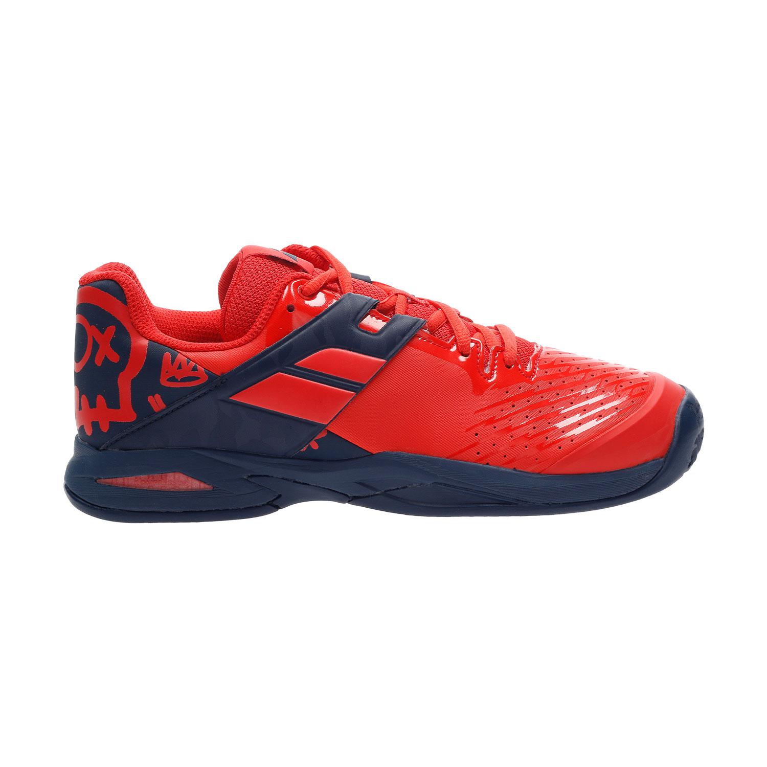 Babolat Propulse Clay Women Kids Geraldine Red Blue Tennis