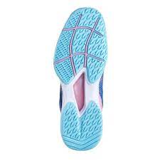 Babolat Jet TERE All Court Juniors & Ladies Blue Pink Tennis Shoes