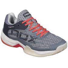 Nox AT10 Lux Grey Orange Adult Padel Shoes WS