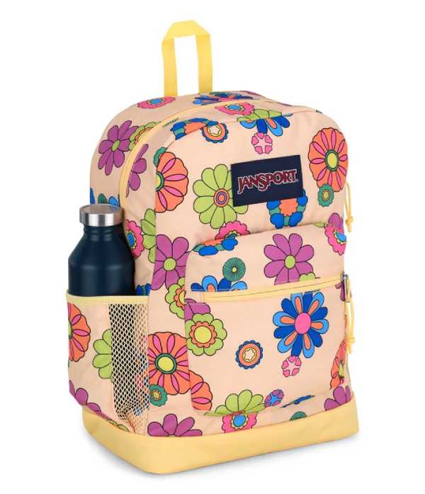 Jansport Cross Town Plus Power To The Flower Backpack WS