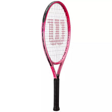 Wilson Burn Pink 190gm JUNIOR 23 STRUNG Half Cover Tennis Racket WSتحميل الصورة في عارض المعرض 
