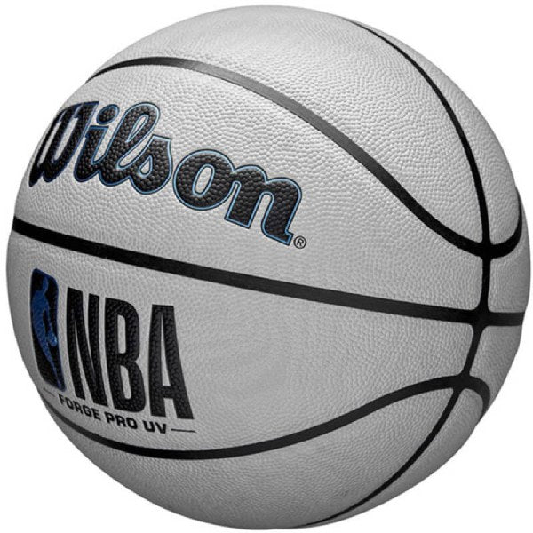 Wilson NBA Forge Pro UV Grey Size 7 Basketball WS