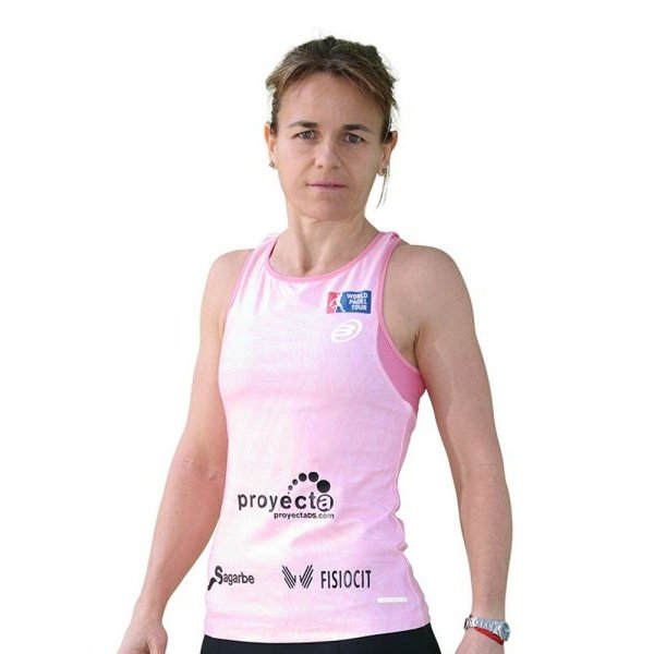 Bullpadel AST Cata Tenorio Pink Ladies Padel Tshirt