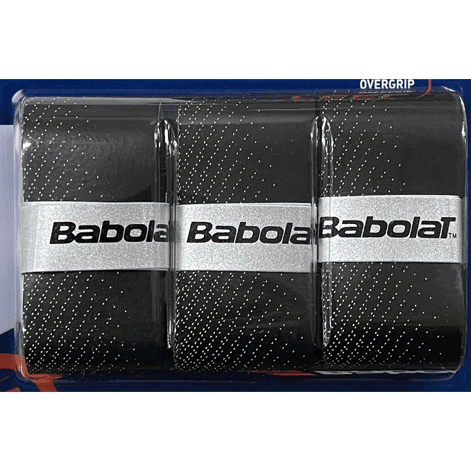 Babolat Black Overgrips 3X for Padel Tennis Rackets Padel