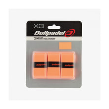Load image into Gallery viewer, Bullpadel neon orange overgrips PACK 3X for Padel rackets
