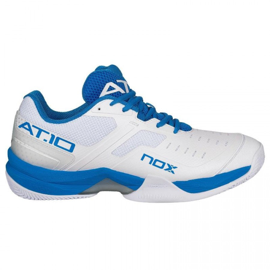 Nox Lux AT10 Tapia 2022 White Blue Padel Shoes